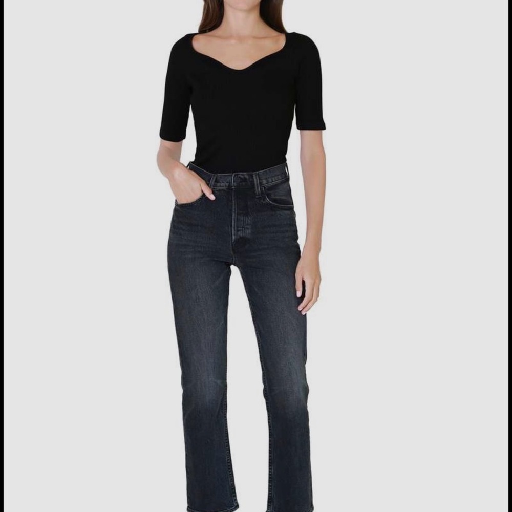 Mother Denim The Tomcat. Black, 27.